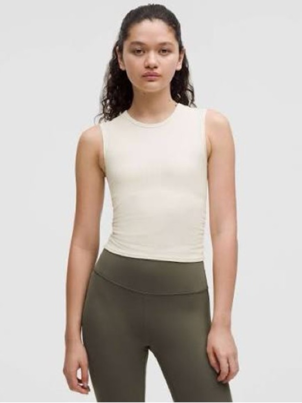lululemon all it takes back twist ribbed tank top